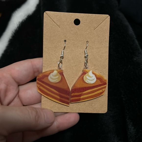 Pie earrings - Picture 1 of 1